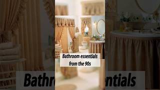American 90s bathroom supplies that kids today have never seen #nostalgia #childhoodmemories