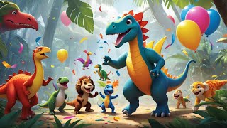 The Dancing Dinosaur 🦕 | Fun & Catchy Dinosaur Song for Kids