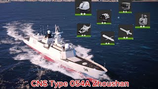 CNS TYPE 054A ZHOUSHAN - THE BEST SHIP FOR GRINDING IN WARSHIPS MOBILE II