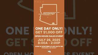 One Day Only! Save Up to $1,000 at Scamp’s Phoenix Sales Event – July 26