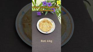 How much food is in 100 calories #shorts #viralshort #food #diettips #weightloss #caloriecounting