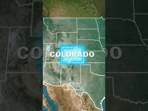 Colorado is Not a Rectangle 🇺🇸 Why is Colorado Not a Simple Shape With 4 Sides?