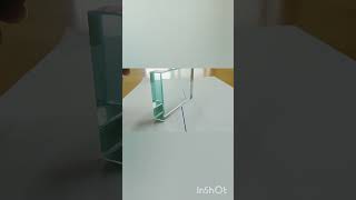 Refraction through a Glass slab activity