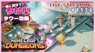 参加型 タワー更新とアーティファクトデイリー 雑談 MinecraftDungeons Multi play マイダンマスターへの道 1134