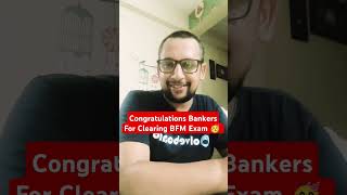 Congratulations BankersFor Clearing BFM Exam 🥳 #caiibbfm #caiibjune2025 #oliveboard