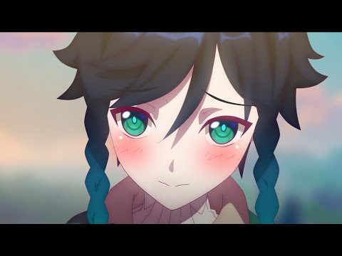 【原神アニメ】風花の日記 |【Genshin Anime】Note of Windblume |  【原神动画】风 花 日 记