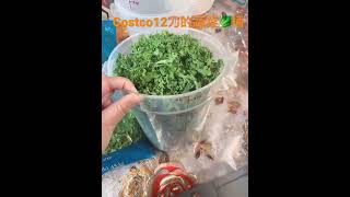 costco 的蔬菜🥬桶好不好用测试装了一下青菜羽衣甘蓝。好用可以放正常的冰箱。买起来