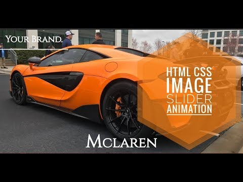 HTML, CSS IMAGE SLIDER.