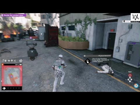 Combat robot disable sound