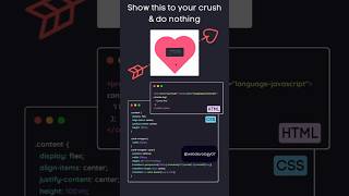 Gift for your crush ❤️.  #html #love #coding #css #codewithharry #pathshala #animation #tutorial