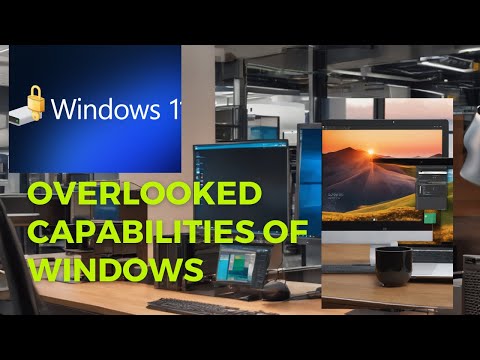 Often overlooked capabilities of Windows. #windows #features #techinsights