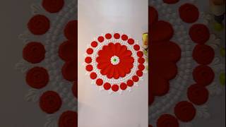 Satisfying Rangoli Video // New Year Rangoli Designs#newyearrangoli