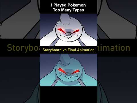 Storyboard vs Animation: Pokemon Too Many Types (shot 31)