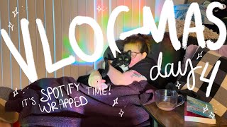 a chatty spotify wrapped recap | vlogmas day 4