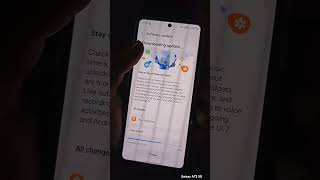 Galaxy A73 5G OneUI 7 Update Live 👀 #oneui7 #OneUi #samsung #a73