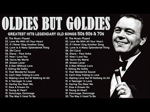 Matt Monro, Engelbert, Elvis Presley, Neil Sedaka, Paul Anka, Tom Jones 🎶 Greatest Hits 50s 60s 70s