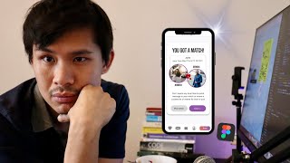 Figma Session: Watch me re-design our MatchPopup component (UX + UI)