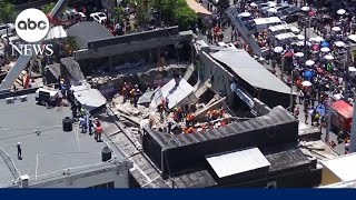 Death toll continues to rise after roof of a Dominican Republic nightclub collapsed