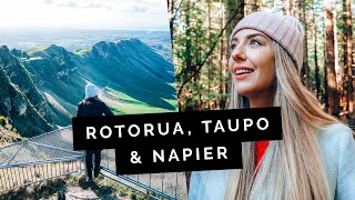 Epic NZ Road Trip 🇳🇿 Rotorua, Taupō and Napier