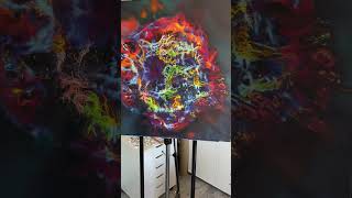 Cassiopeia A supernova remnant #wip #astronomy #spaceart