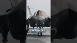F-35 loaded up with weapons on Royal Navy's HMS Prince of Wales