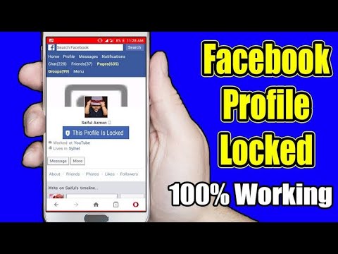 ||HOW  TO LOCK YOUR FACEBOOK PROFILE  100 % WORKING  EASY WAY  ||#TIPS #TRICKS
