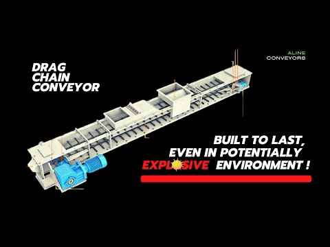 Drag Chain Conveyor | Revolutionizing Material Handling for Manufacturers Logistics and Warehouses