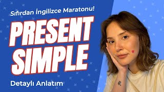 Sıfırdan İngilizce - İngilizce Present Simple Tense Detaylı Anlatım (Pdf konu anlatımı ile)