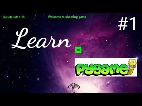 Python game development using Pygame - Introduction #1