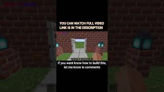 Simple Red stone door part #2 | Easy and simple red stone build doors in minecraft Java #shorts