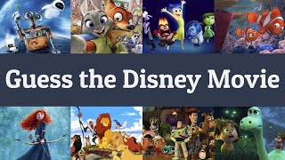 Guess the Disney Movie by its Characters | Disney Movie Quiz | How many do you know? | Quiz Tank