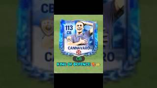 Icon Cannavaro🥵🔥👑 #fcmobile #eafc #eafc24 #shorts #rkfcmobile