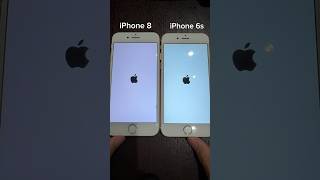 iPhone 6s vs iPhone 8 boot up test #shorts #iphone6s #iphone8