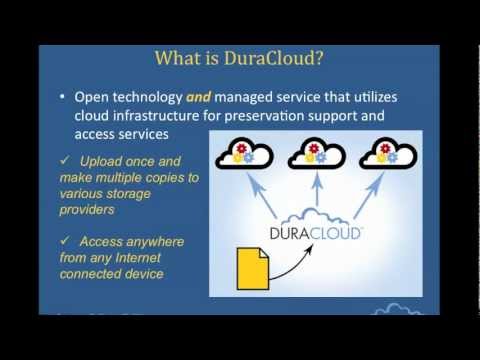 Webinar: An Introduction to DuraCloud