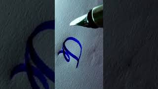 So Beautiful Handwriting || Deer || Cursive writing