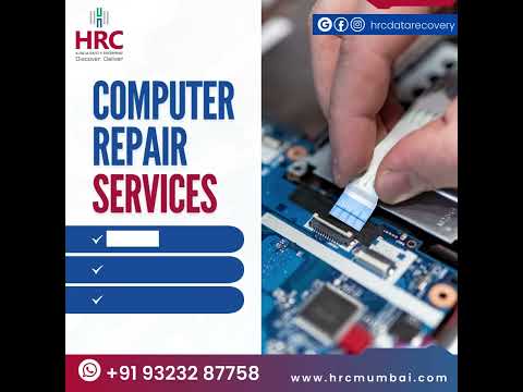 Laptop Issues? Lost Important Data? Don't worry! #hrcmumbai #laptoprepair  #computer #repairing