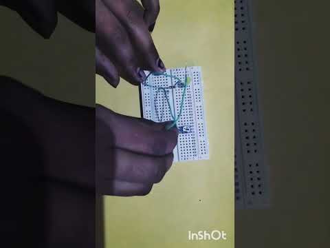Adjust LED brightness using potentiometer #robot #circuit #education #shorts #youtubeshorts #kids