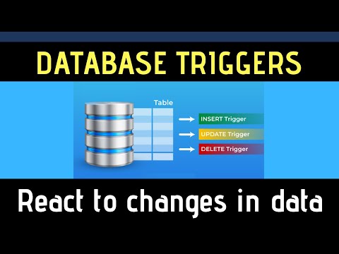 Database Triggers - React to Table Changes