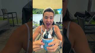 She BROKE all the SPOONS on the ICE CREAM 🍦🥄😱 #shorts #khamitovy #martaandrustam