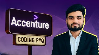 Accenture Previous Year Coding Question & Answers | Accenture Preparation Guide 2025