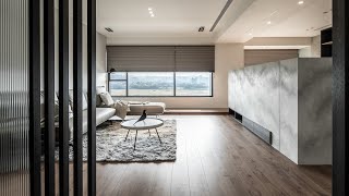 【極簡室內設計】作品《靜．心》| 現代風 | 簡約風 | 退休宅 | 景觀宅 | 豪宅 | 毛胚屋 | 75坪 | 4房 | #青景喆 #竹北室內設計 #新竹室內設計 #桃園室內設計 #台北室內設計