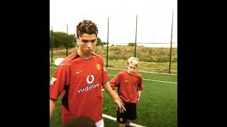 Young Ronaldo Teaching Baby Lingard Skills 🔥