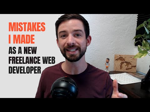 Mistakes I made as a new freelance web developer