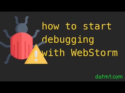 How To Start A Debug Session With WebStorm