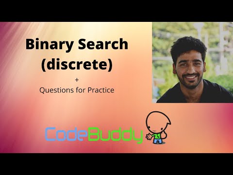 Binary Search | Competitive Programming