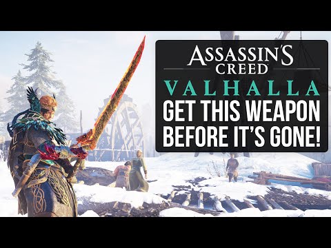 Get This Weapon Before It's Gone In Assassin's Creed Valhalla (AC Valhalla Wyrm Cutter)