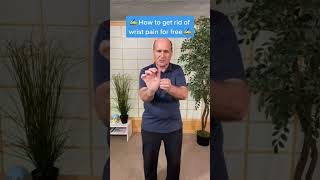 How to get rid of wrist pain for free. ✍️