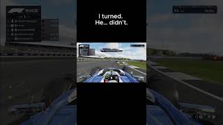 I turned. He… didn’t. #f1simracing #f125 #f125game #f125gameplay #tractioncontrol