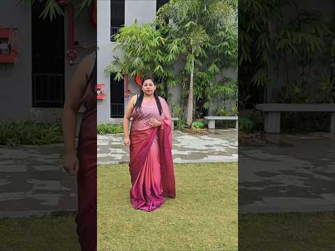 Shaky in Saree 💃🔥 | Ek Number Tujhi Kambar | Trending Dance #shorts