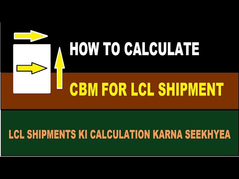 How to calculate cbm for LCL shipment || Karachi Infotech || CBM Calculation